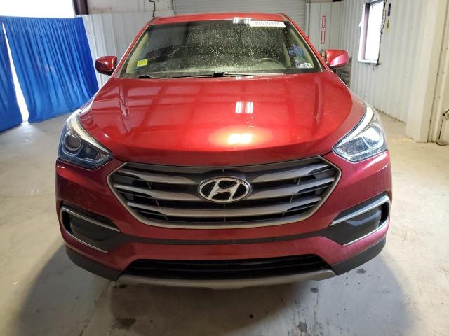 5XYZTDLB1HG430614 - 2017 HYUNDAI SANTA FE S RED photo 5