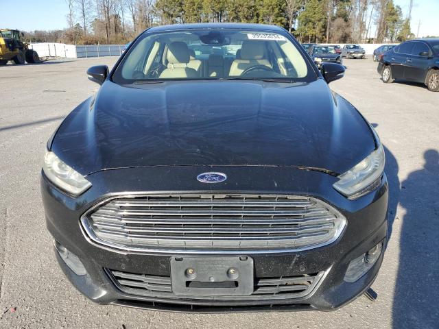 3FA6P0HR1DR160473 - 2013 FORD FUSION SE BLACK photo 5