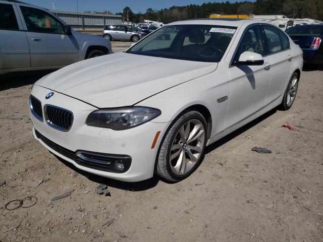 WBAXA5C5XED689557 - 2014 BMW 535 D WHITE photo 2