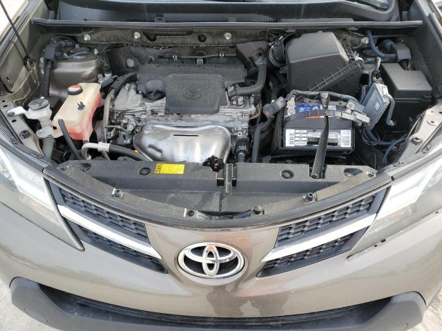 JTMWFREV9ED041664 - 2014 TOYOTA RAV4 XLE BROWN photo 11