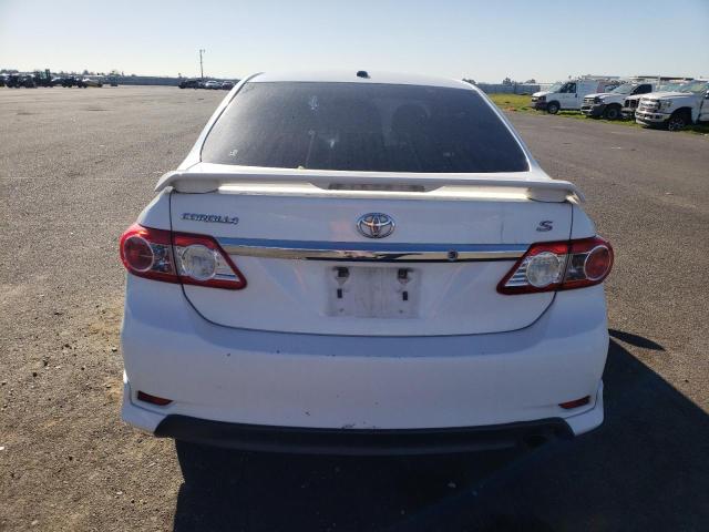 2T1BU4EE4CC903402 - 2012 TOYOTA COROLLA BASE WHITE photo 6