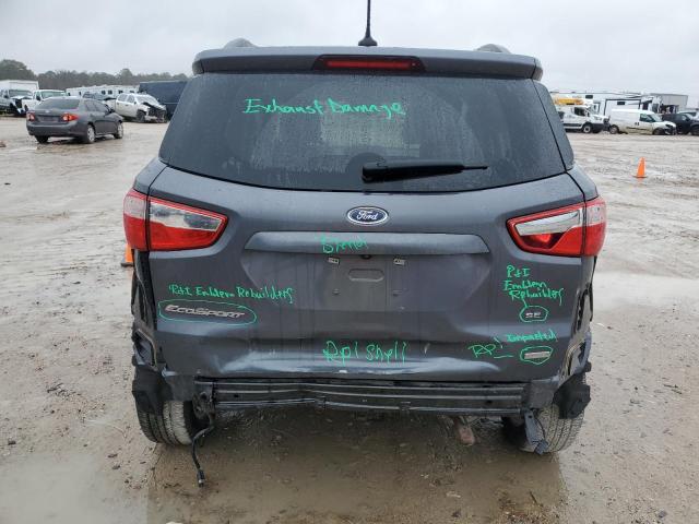 MAJ3S2GE8LC369721 - 2020 FORD ECOSPORT SE GRAY photo 6
