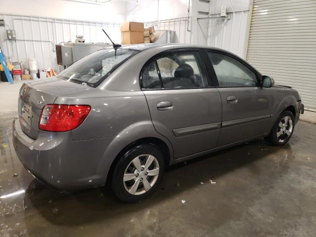 KNADH4A30B6955842 - 2011 KIA RIO BASE GRAY photo 3