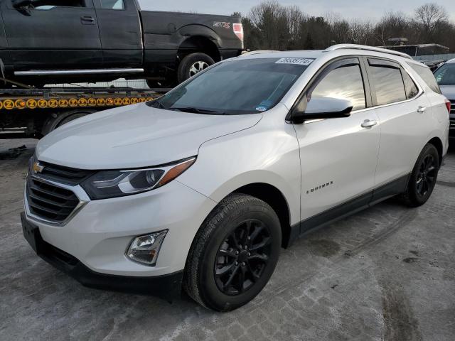 3GNAXUEV1MS157554 - 2021 CHEVROLET EQUINOX LT WHITE photo 1