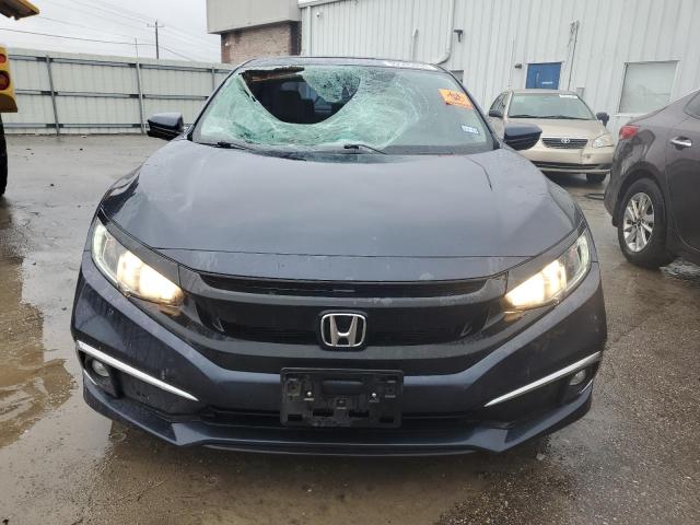 JHMFC1F38KX012091 - 2019 HONDA CIVIC EX BLUE photo 5