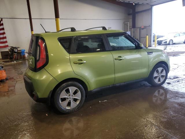 KNDJN2A26E7722802 - 2014 KIA SOUL GREEN photo 3