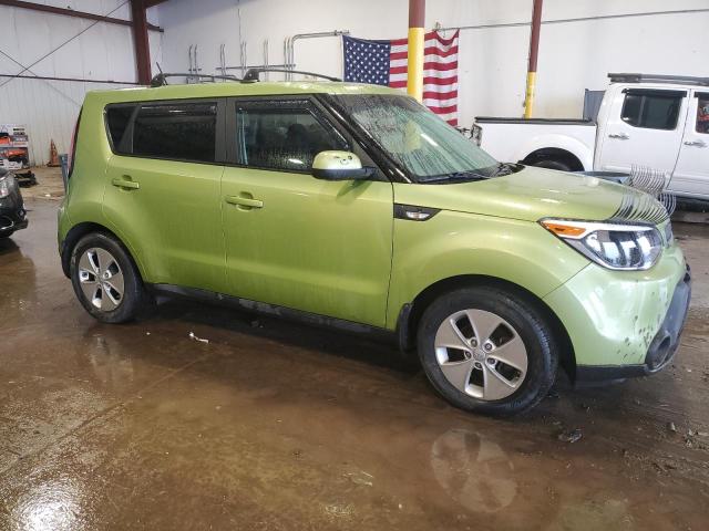 KNDJN2A26E7722802 - 2014 KIA SOUL GREEN photo 4