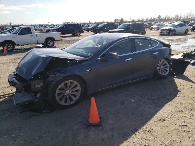 5YJSA1E43KF330176 - 2019 TESLA MODEL S Մոխրագույն լուսանկար 1