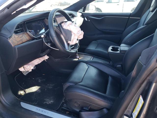 5YJSA1E43KF330176 - 2019 TESLA MODEL S Մոխրագույն լուսանկար 7