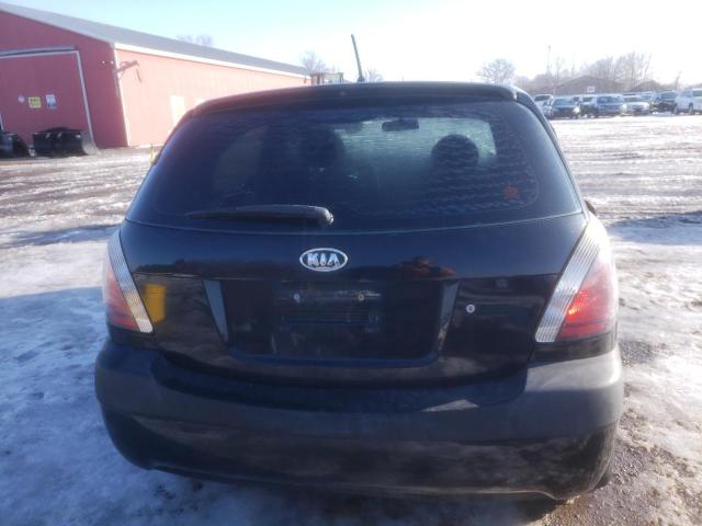 KNADE163366145773 - 2006 KIA RIO 5 BLACK photo 6