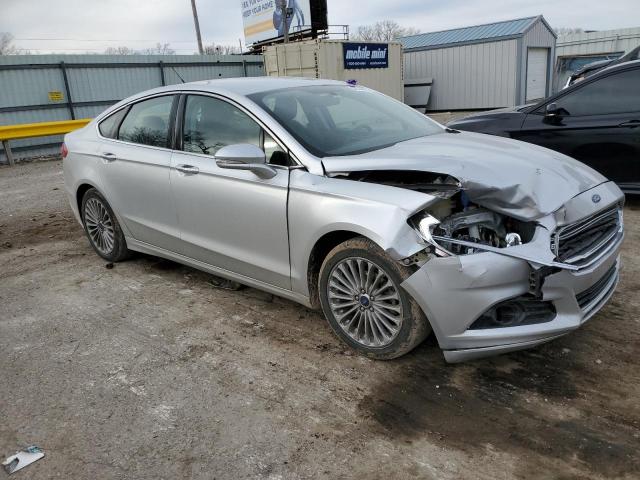 3FA6P0K92GR250454 - 2016 FORD FUSION TITANIUM SILVER photo 4