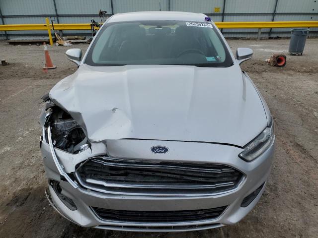 3FA6P0K92GR250454 - 2016 FORD FUSION TITANIUM SILVER photo 5