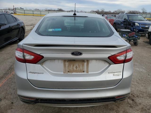 3FA6P0K92GR250454 - 2016 FORD FUSION TITANIUM SILVER photo 6