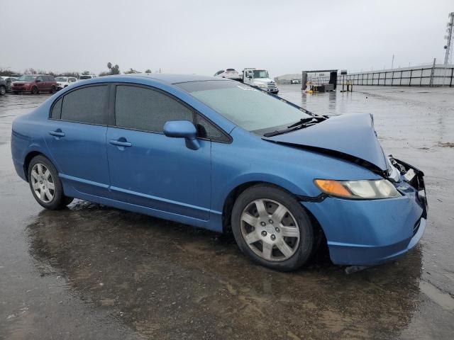 1HGFA16518L020964 - 2008 HONDA CIVIC LX BLUE photo 4