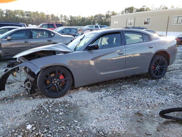 2C3CDXCT7HH533183 - 2017 DODGE CHARGER R/T GRAY photo 1
