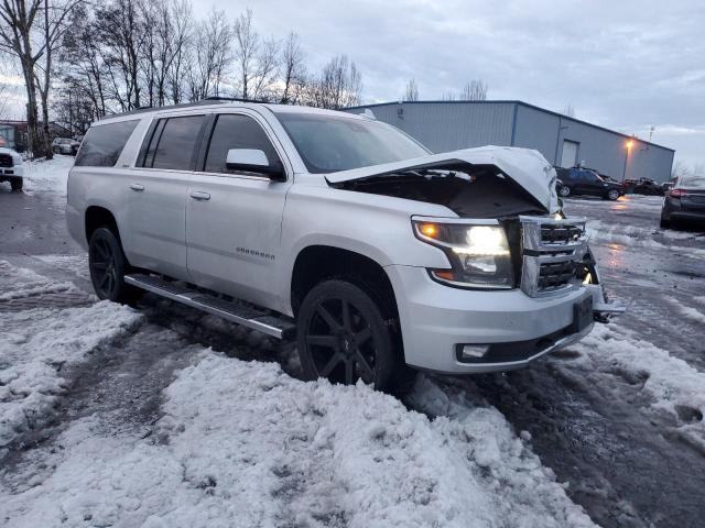 1GNSKJKC4FR671067 - 2015 CHEVROLET SUBURBAN K1500 LT SILVER photo 4