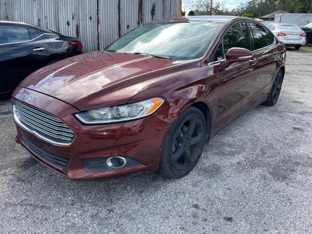 3FA6P0HD3GR390217 - 2016 FORD FUSION SE RED photo 2