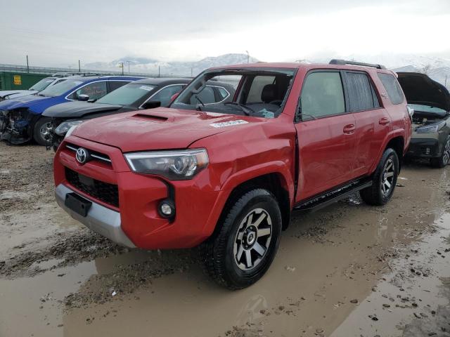 JTERU5JR5N6011355 - 2022 TOYOTA 4RUNNER SR5 PREMIUM RED photo 1