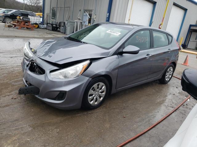 KMHCT5AE7HU322209 - 2017 HYUNDAI ACCENT SE GRAY photo 1