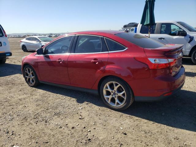 1FADP3J20DL114282 - 2013 FORD FOCUS TITANIUM RED photo 2