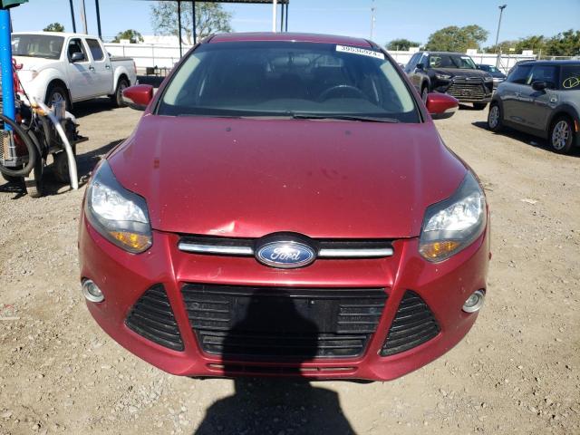 1FADP3J20DL114282 - 2013 FORD FOCUS TITANIUM RED photo 5