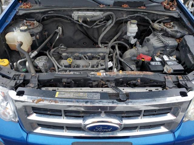 1FMCU9D76CKA96721 - 2012 FORD ESCAPE XLT BLUE photo 11