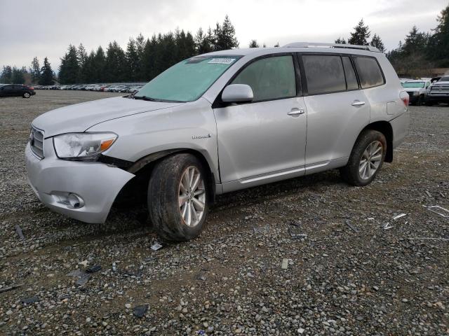 JTEEW41A682008134 - 2008 TOYOTA HIGHLANDER HYBRID SILVER photo 1