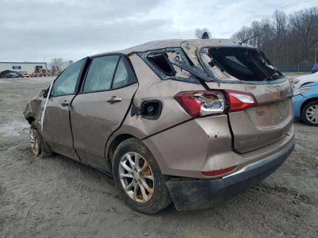 2GNAXHEV4J6206232 - 2018 CHEVROLET EQUINOX LS BROWN photo 2