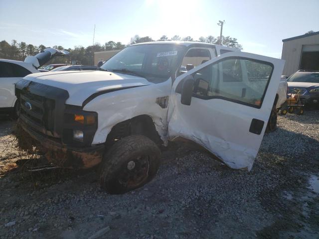 1FTSW31518EB42939 - 2008 FORD F350 SRW SUPER DUTY WHITE photo 1