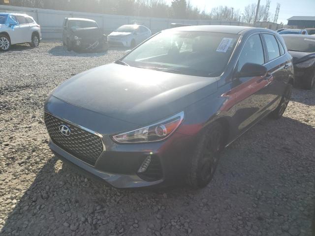 KMHH35LE5JU041387 - 2018 HYUNDAI ELANTRA GT GRAY photo 1