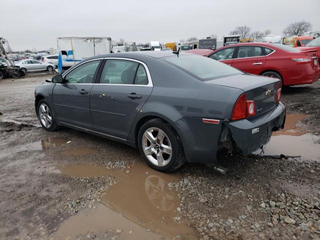 1G1ZH57B394179881 - 2009 CHEVROLET MALIBU 1LT GRAY photo 2