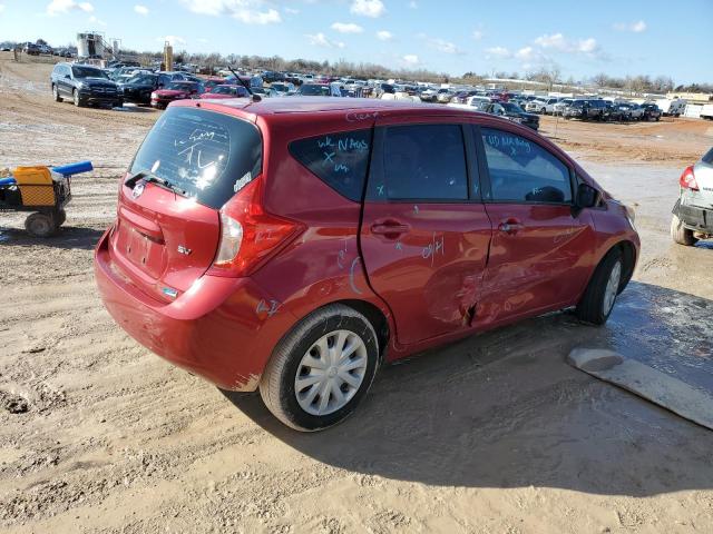 3N1CE2CPXFL413271 - 2015 NISSAN VERSA NOTE S BURGUNDY photo 3