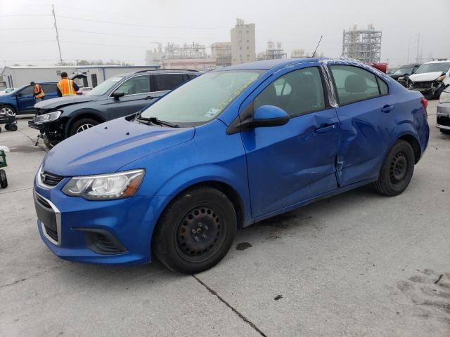 1G1JB5SH0H4134955 - 2017 CHEVROLET SONIC LS ლურჯი ფოტო 1