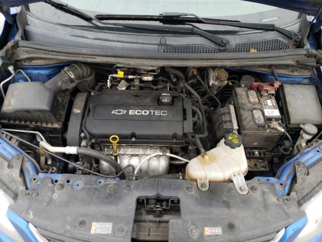 1G1JB5SH0H4134955 - 2017 CHEVROLET SONIC LS ლურჯი ფოტო 12