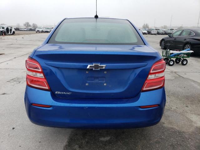1G1JB5SH0H4134955 - 2017 CHEVROLET SONIC LS ლურჯი ფოტო 6