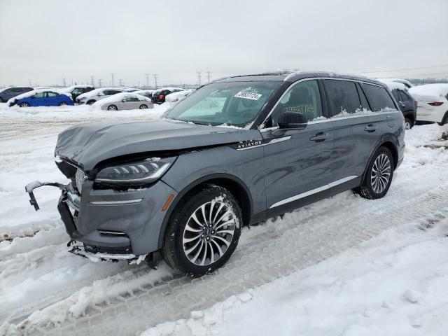 5LM5J7WC4NGL16991 - 2022 LINCOLN AVIATOR RESERVE GRAY photo 1