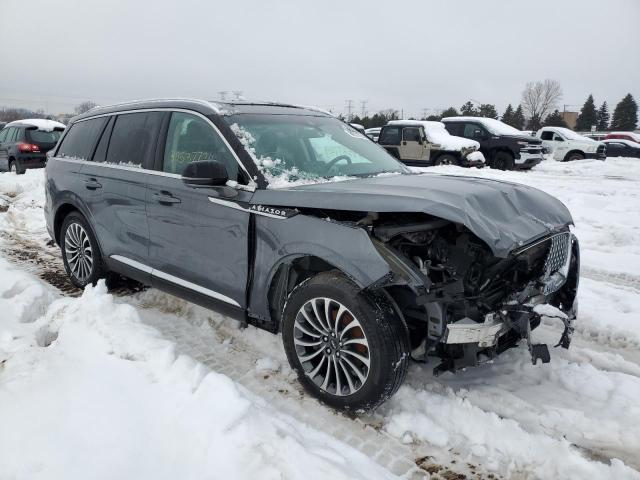 5LM5J7WC4NGL16991 - 2022 LINCOLN AVIATOR RESERVE GRAY photo 4