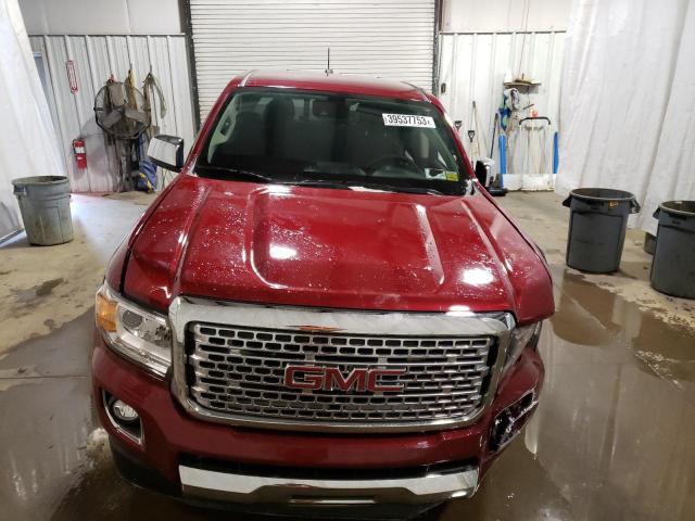 1GTG6EEN2L1120508 - 2020 GMC CANYON DENALI BURGUNDY photo 5