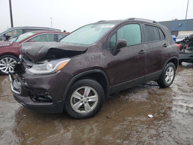 KL7CJPSB9MB318966 - 2021 CHEVROLET TRAX 1LT BROWN photo 1