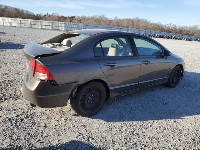 19XFA1F89BE009784 - 2011 HONDA CIVIC EX GRAY photo 3