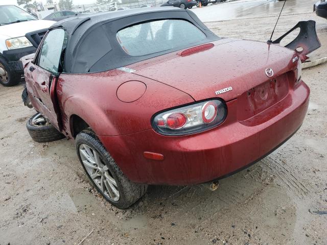 JM1NC25F960120409 - 2006 MAZDA MX-5 MIATA MAROON photo 2