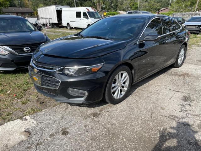 1G1ZD5ST4JF174371 - 2018 CHEVROLET MALIBU LT BLACK photo 2