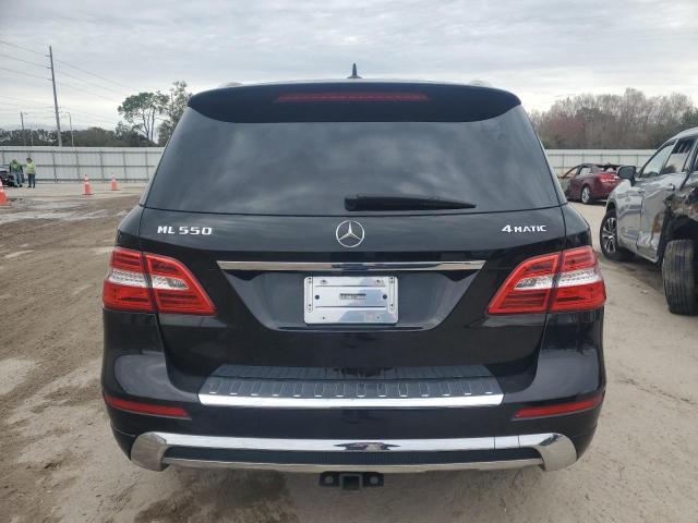 4JGDA7DB1DA148835 - 2013 MERCEDES-BENZ ML 550 4MATIC BLACK photo 6