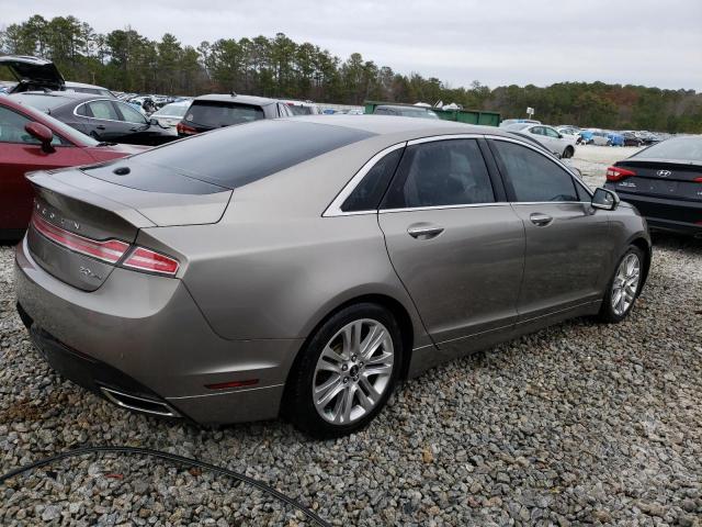 3LN6L2G93GR615276 - 2016 LINCOLN MKZ TAN photo 3