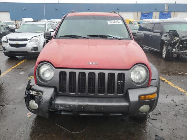 1J4GL48K13W685205 - 2003 JEEP LIBERTY SPORT RED photo 5