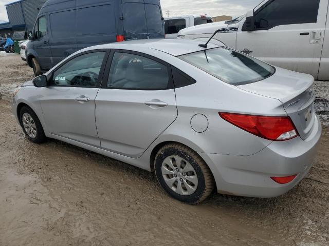 KMHCT4AEXFU821156 - 2015 HYUNDAI ACCENT GLS SILVER photo 2