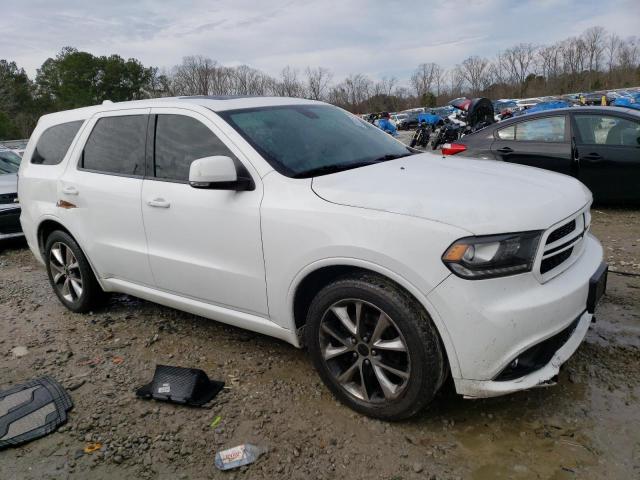 1C4SDJCT6EC455322 - 2014 DODGE DURANGO R/T WHITE photo 4