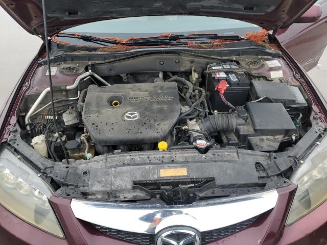 1YVFP80C565M40834 - 2006 MAZDA 6 I BURGUNDY photo 11