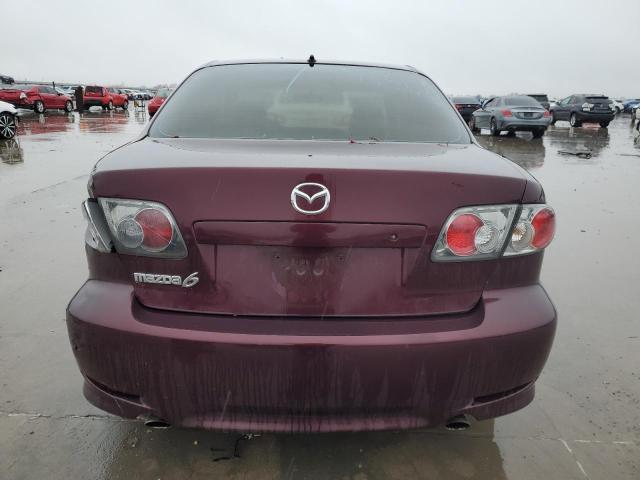 1YVFP80C565M40834 - 2006 MAZDA 6 I BURGUNDY photo 6