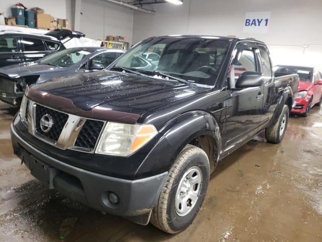 1N6BD06T17C447845 - 2007 NISSAN FRONTIER KING CAB XE BLACK photo 1